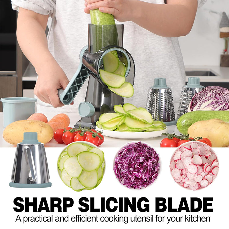 Slicing blade for cucumber, radish and potatoes